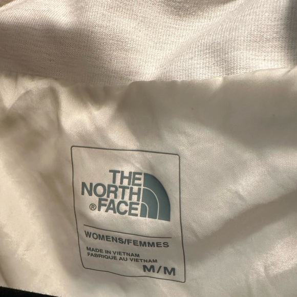 Women's TNF The North Face PSEUDIO Vest Hybrid Tech Fabric Beige - Picture 4 of 6